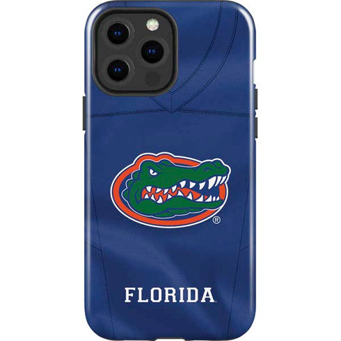 University of Florida Blue Jersey iPhone 15 Pro Max Impact Case